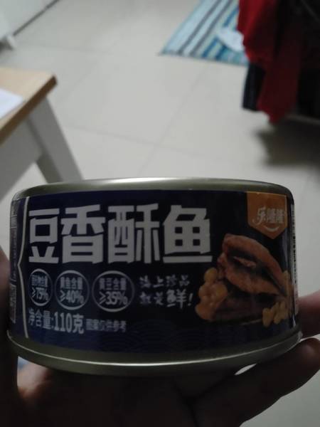 乐隆隆 豆香酥鱼罐头