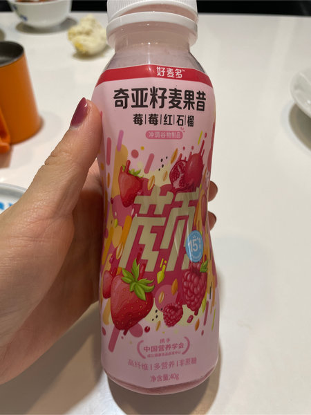 好麦多 莓莓红石榴<em>奇亚</em><em>籽麦</em>果昔40g