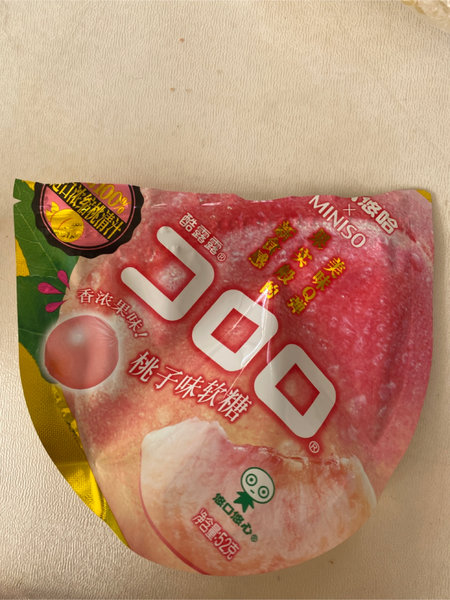 UHA悠哈 酷露露桃子味软糖(联名款)