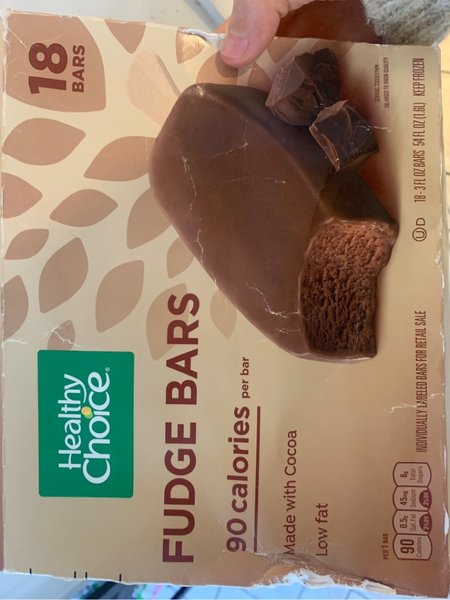 Fudge bars 巧克力冰淇淋