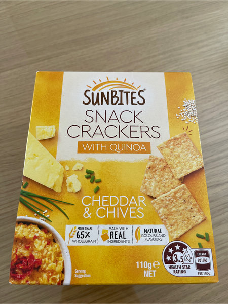 Sunbites CrackerswithQuinoa