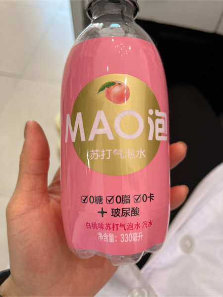 丰之源 MAO泡白桃味苏打气泡水