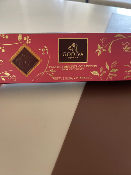 Godiva 黑巧克力饼干