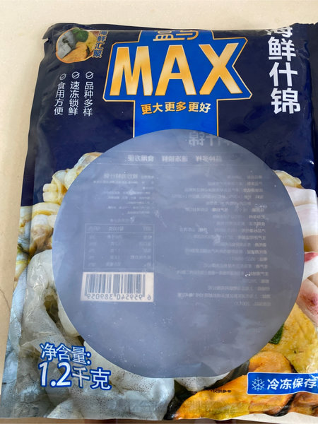 盒马MAX 海鲜什锦 <em>1.2</em><em>kg</em>