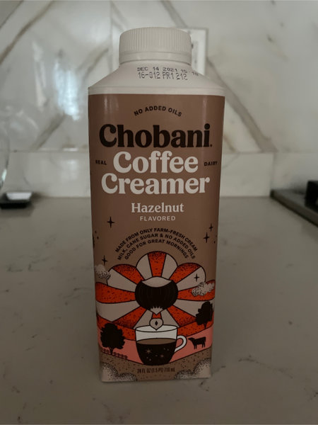 Chobani CoffeeCreamerHazelnut