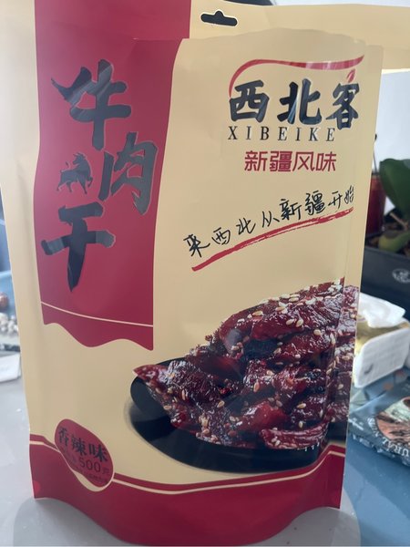 西北客 牛肉干(香辣味)