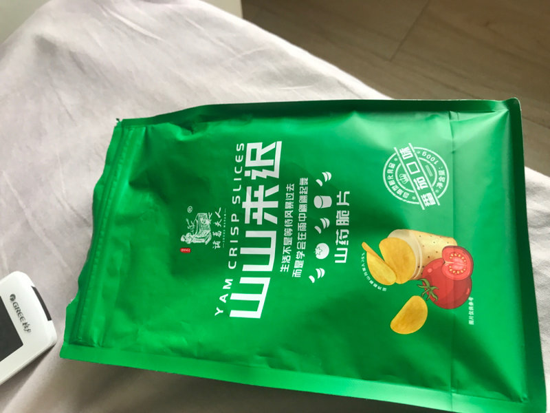 零食 诸葛夫人山药脆片蕃茄味100g