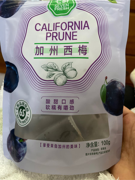 七鲜 加州西梅100g