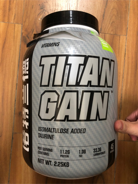 诺特兰德 TITAN GAIN乳清蛋白营养粉(青苹果酸奶味)2.25kg