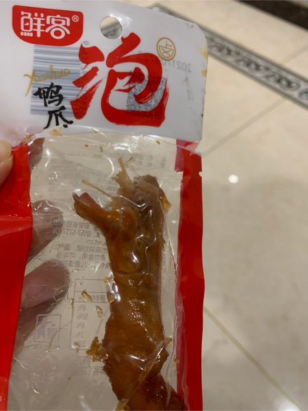 鲜客 劲辣鸭爪