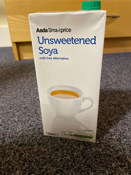 ASDA UnsweetenedsoyaMilk