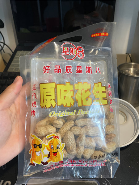 广东星期八食品工业 158g 原味花生