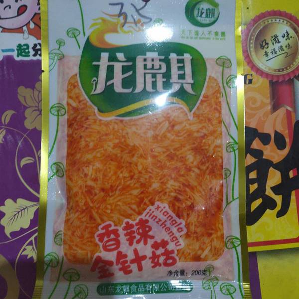 龙麒 牌香辣金针菇