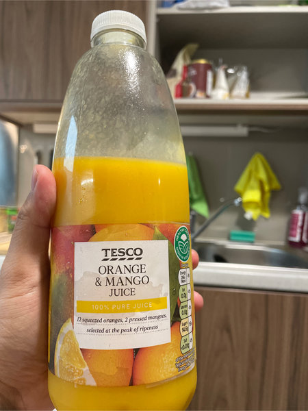 Tesco Orange&mangoJuice