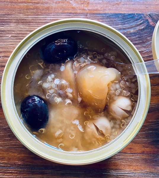 泰升 桂圆莲子味即食花胶