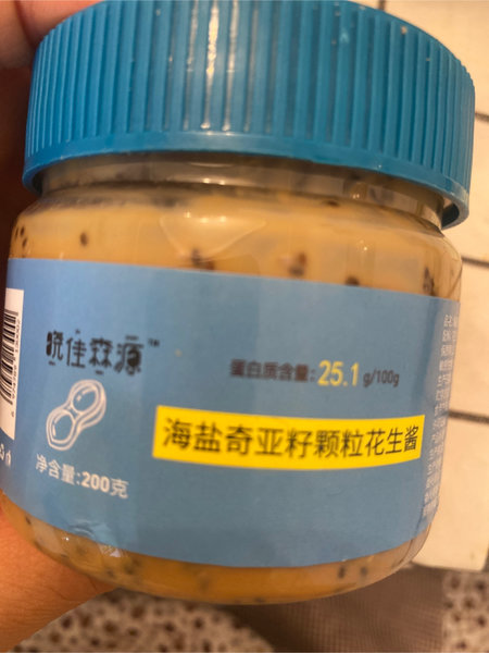 晓佳森源 海盐奇亚籽颗粒花生酱