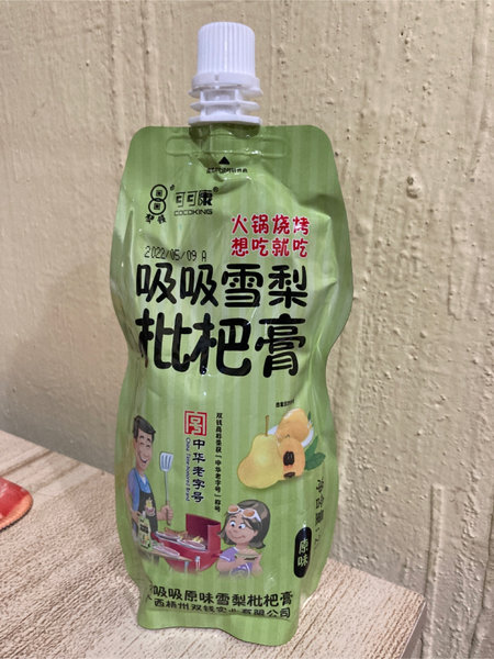 双钱 乐吸吸原味雪梨枇杷膏