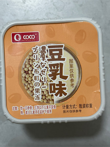 Coco <em>豆乳</em>味<em>布丁</em>果冻