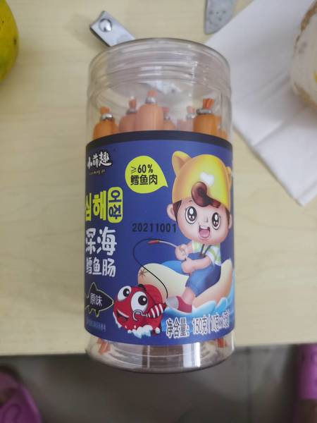 小萌趣 深海鳕鱼肠(原味)