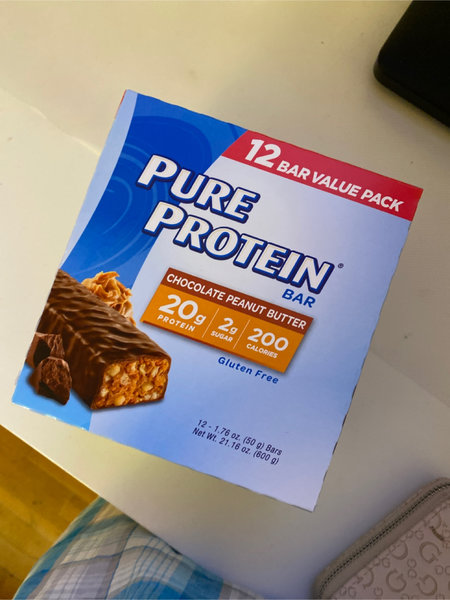 Pure Protein 巧克力花生蛋白棒