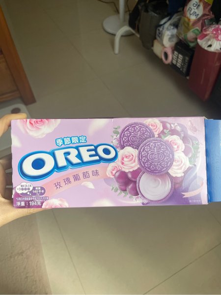 oreo <em>玫瑰</em>葡萄味 <em>饼干</em>