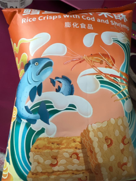 osnack 鳕鱼红虾米酥70g