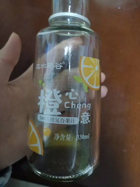 汉水硒谷 橙心Cheng意 100%橙复合果汁