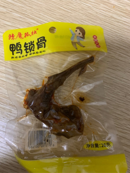 众木森 辣魔孤独鸭锁骨黑鸭味