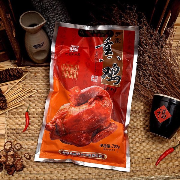 尹家 熏鸡700g