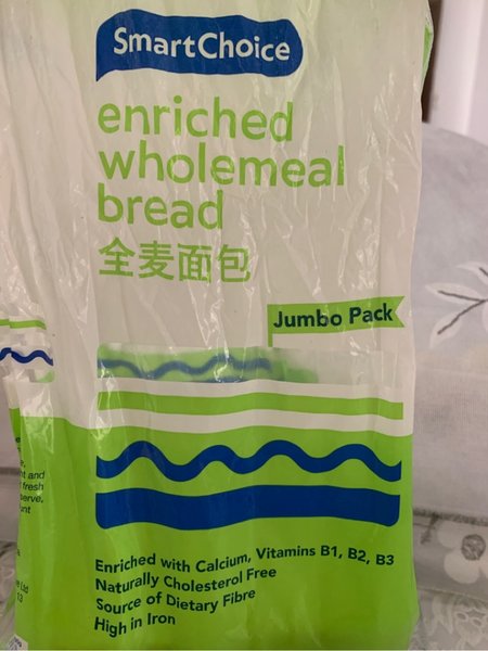 Enriched wholemeal bread 全麦面包