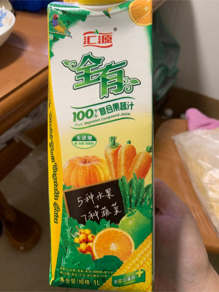 汇源 全有 100% 胡萝卜复合果疏汁