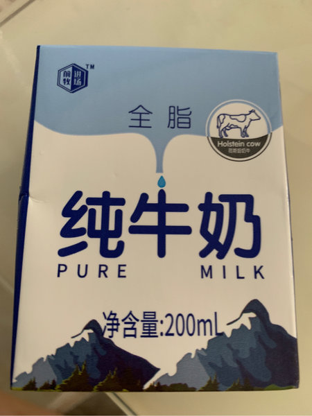 前进牧场 纯牛奶200ml