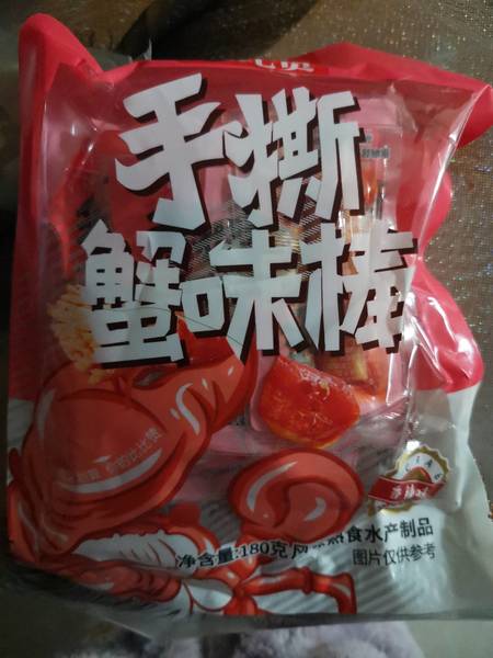 比比赞 手撕蟹味棒(香辣味)180g