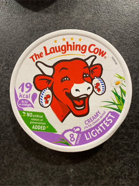 The laugh cow 奶酪块