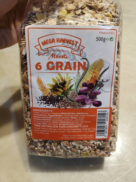 6-Grain Muesli 德國-什錦穀片