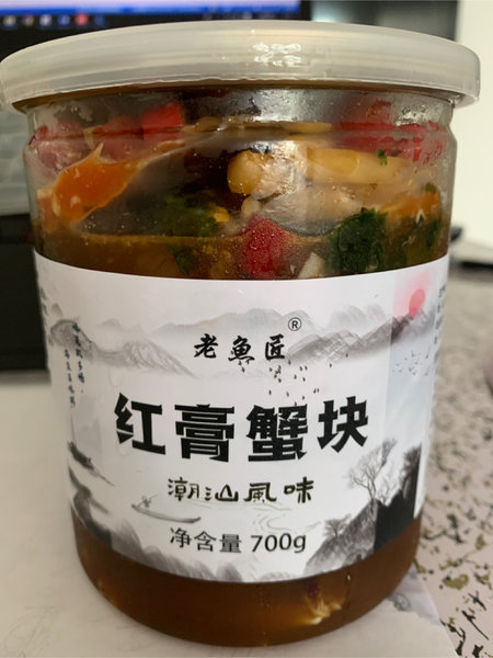 老鱼匠 潮汕红膏蟹块