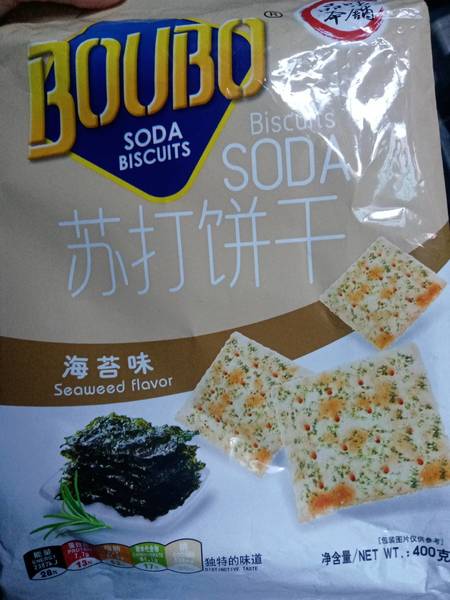 品味本铺 海苔味苏打饼干