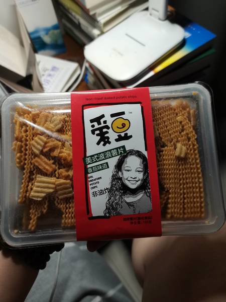 伟龙食品 美式波浪薯片(番茄味)