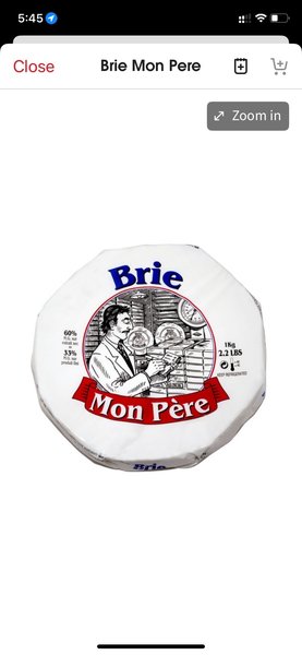 Mon pere Brie