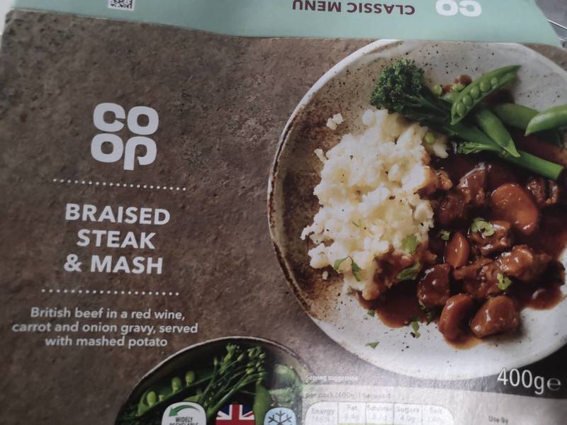 coop Braisedsteakandmash