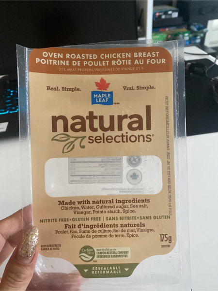 Natural selections OvenRoastedChickenBreast