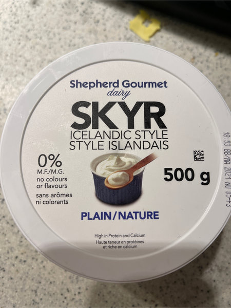 Skyr IcelandicStyleYogurt0%fat