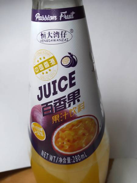 <em>恒大</em>湾仔 <em>百香</em>果果汁饮料