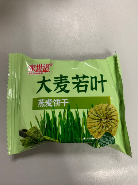 家世诺 大麦若叶燕麦饼干