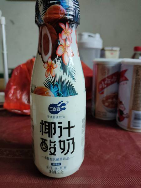 三剑客 椰汁酸奶杀菌型乳酸菌饮品