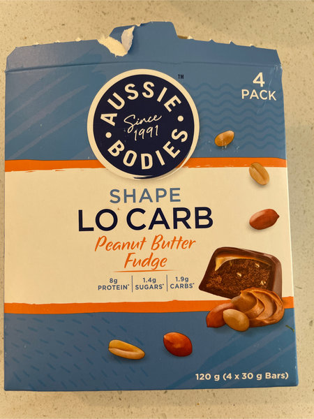 AUSSIE <em>BODIES</em> LoCarbpeanutbutterfudge