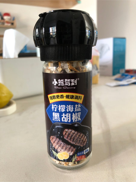 小熊驾到 柠檬海盐黑胡椒