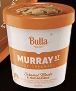 Bulla MurrayStcaramelmaple&macadamiasicecream