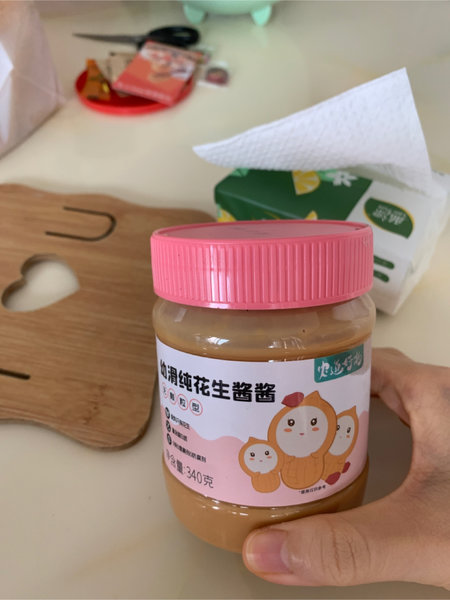 农道好物 幼滑纯花生酱酱