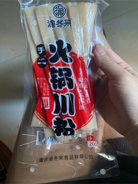 渝冬来 火锅川粉(湿粉条)200g